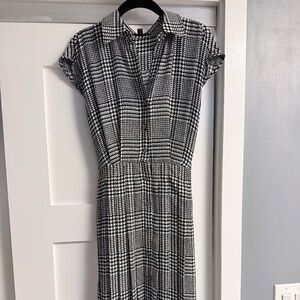Houndstooth dress